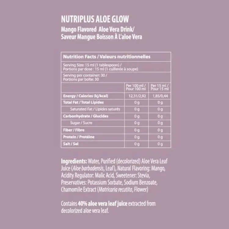 Nutriplus Aloe Glow Mango