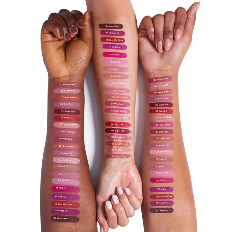 Matte Liquid Lipstick - 01 Perfect Rose