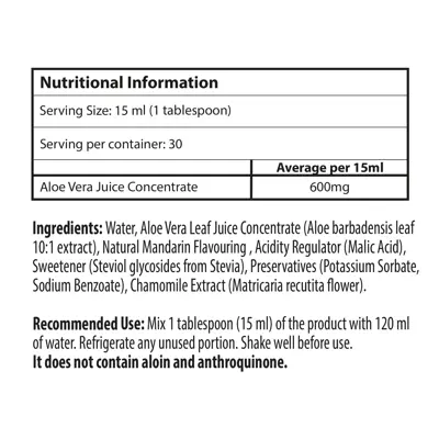 Nutriplus Aloe Glow Mandarin view 3
