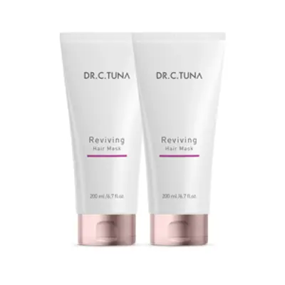 image of Dr. C. Tuna Reviving Hair Mask (Set of 2)
