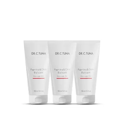 image of Massage Gel Paprika and Chili Balsam (Set of 3)